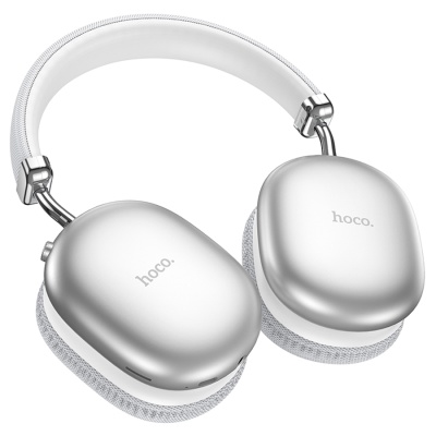Беспроводные наушники накладные HOCO W35 Max Joy, Bluetooth, серебристый
