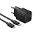 Сетевое зарядное устройство HOCO N66 Ingenious 1xUSB-C с Кабелем Type-C - Lightning, 35W, черный