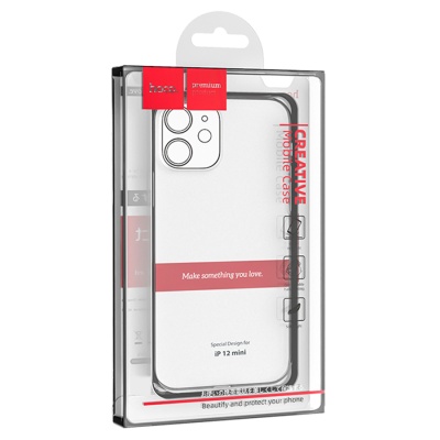 Чехол HOCO TPU Light Series для iPhone 12 Mini 5.4", прозрачный