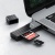 Переходник/Адаптер HOCO HB20 Mindful 2 в 1 USB3.0 (m) - TF/SD, черный
