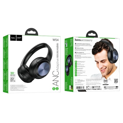 Беспроводные наушники накладные HOCO W54 Young, Bluetooth, черный