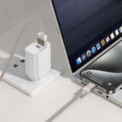 Кабель USB HOCO X110 Honorific USB - Type-C, 3A, 1 м, золотой