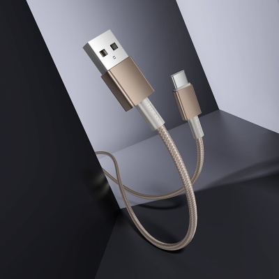 Кабель USB HOCO X119 Energy USB - Type-C, 3A, 1 м, золотой