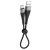 Кабель USB BOROFONE BX32 Munificent USB - Type-C, 3A, 25 см, черный