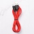 Кабель USB HOCO X21 Plus Silicone USB - Type-C, 3A, 2 м, красный+черный