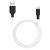 Кабель USB HOCO X21 Plus Silicone USB - MicroUSB, 2.4А, 2 м, белый+черный