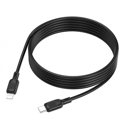 Кабель USB-C BOROFONE BX113 Lenny Type-C - Lightning, 27W, 3 м, черный