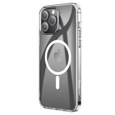 Чехол HOCO TPU Magnetic series для iPhone 14 Pro 6.1", прозрачный