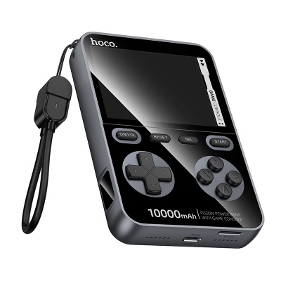 Портативный аккумулятор HOCO Q47 Shine, 20W, 10000 мА⋅ч, серый металлик