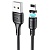 Кабель USB HOCO X52 Sereno USB - Lightning магнитный, 2А, 1 м, черный