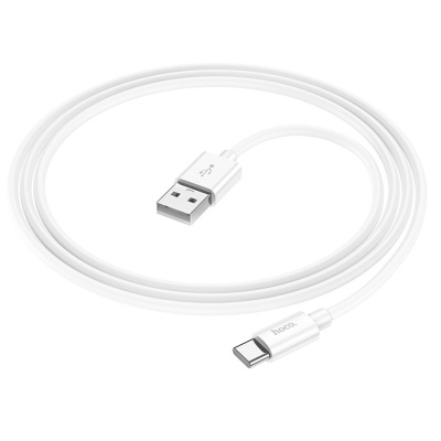 Кабель USB HOCO X87 Magic USB - Type-C, 3A, 1 м, белый