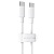 Кабель USB-C BOROFONE BX44 Type-C - Type-C, 5A, 1 м, белый