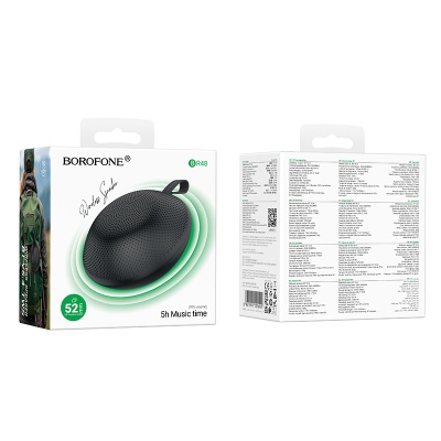 Портативная колонка BOROFONE BR48 Ufo, Bluetooth 5.4, черный