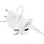 Сетевое зарядное устройство HOCO N71 Nuevo 1xUSB + 1xUSB-C с Кабелем Type-C - Lightning, 3A, 30W, белый