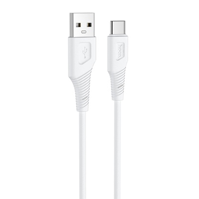 Кабель USB HOCO X58 Airy USB - Type-C, 3A, 1 м, белый