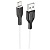 Кабель USB BOROFONE BX63 Charming USB - Lightning, 2.4А, 1 м, черный+белый