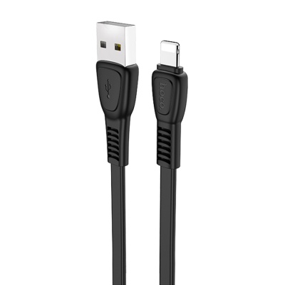Кабель USB HOCO X40 Noah USB - Lightning, 2.4А, 1 м, черный