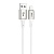 Кабель USB HOCO X66 Howdy USB - Lightning, 2.4А, 1 м, белый