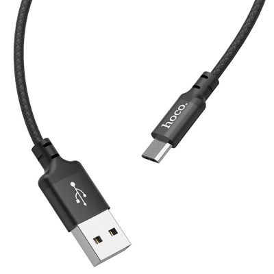 Кабель USB HOCO X14 Times speed USB - MicroUSB, 2А, 1 м, черный