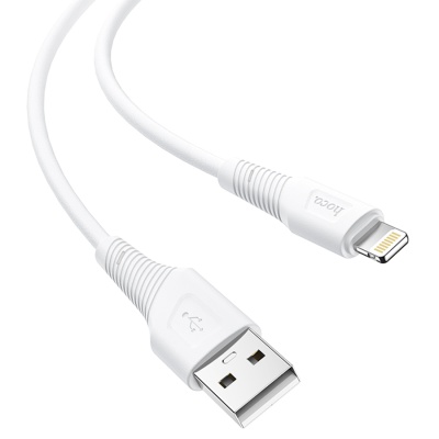 Кабель USB HOCO X58 Airy USB - Lightning, 2.4А, 1 м, белый