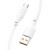 Кабель USB HOCO X93 Force USB - Type-C, 3A, 27W, 1 м, белый