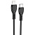 Кабель USB-C BOROFONE BX51 Triumph Type-C - Lightning, 2.4А, 1 м, черный