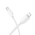 Кабель USB-C HOCO X113 Beneficio Type-C - Lightning, 27W, 1 м, белый