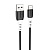 Кабель USB HOCO X82 Silicone USB - Type-C, 3A, 1 м, черный