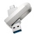 USB флеш-накопитель HOCO UD10 Wise, USB 3.0/Type-C, 64GB, серебристый