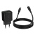 Сетевое зарядное устройство HOCO CS83A Excellent 1xUSB + 1xUSB-C с Кабелем Type-C - Lightning, 3A, 20W, черный