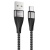 Кабель USB HOCO X57 Blessing USB - Type-C, 2.4А, 1 м, черный