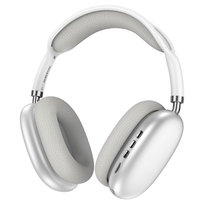 Беспроводные наушники накладные BOROFONE BO22 Elegant, Bluetooth, серебристый