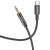 Аудиокабель HOCO UPA19 AUX Jack 3,5 (m) - Type-C (m), 1 м, черный