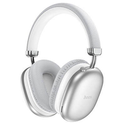 Беспроводные наушники накладные HOCO W35 Max Joy, Bluetooth, серебристый