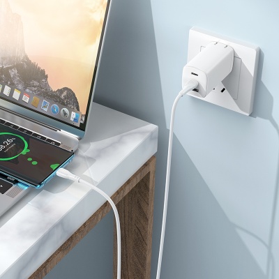 Кабель USB-C BOROFONE BX121 Energy Type-C - Type-C, 3A, 60W, 1 м, белый