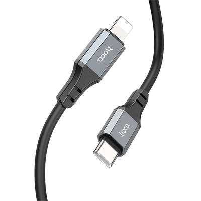 Кабель USB-C HOCO X92 Honest Type-C - Lightning, 20W, 3 м, черный