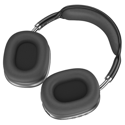 Беспроводные наушники накладные BOROFONE BO22 Elegant, Bluetooth, серый металлик