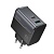 Сетевое зарядное устройство HOCO CS74A Star 1xUSB + 1xUSB-C, 45W, черный