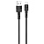 Кабель USB HOCO U82 Cool USB - MicroUSB, 2.4А, 1.2 м, черный