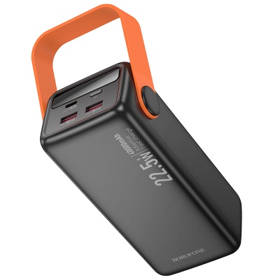 Портативный аккумулятор BOROFONE BJ66 Magnifico, 22.5W, 40000 мА⋅ч, черный