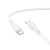 Кабель USB-C BOROFONE BX121 Energy Type-C - Type-C, 3A, 60W, 1 м, белый