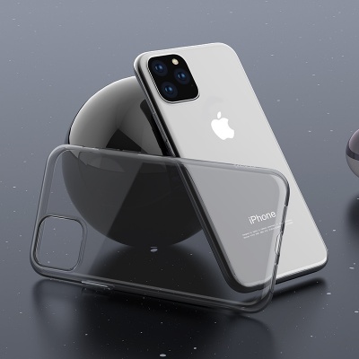 Чехол HOCO TPU Light Series для iPhone 11 Pro Max, темно-прозрачный, 0,8 мм