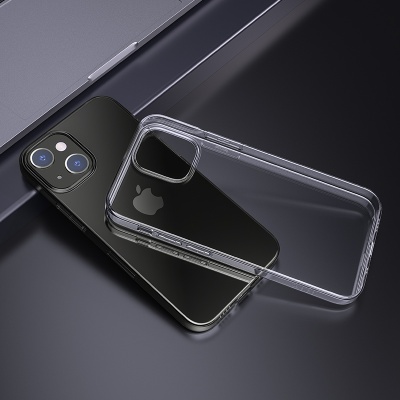 Чехол HOCO TPU Light Series для iPhone 15 6.1", прозрачный