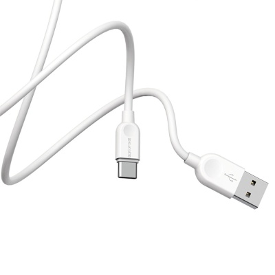 Кабель USB BOROFONE BX14 LinkJet USB - Type-C, 2.4А, 2 м, белый