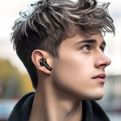 Беспроводные наушники TWS BOROFONE FQ1 Shine, Bluetooth 5.4, черный