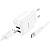 Сетевое зарядное устройство HOCO C141A Smart 2xUSB с Кабелем USB - Type-C, 2.1A, белый