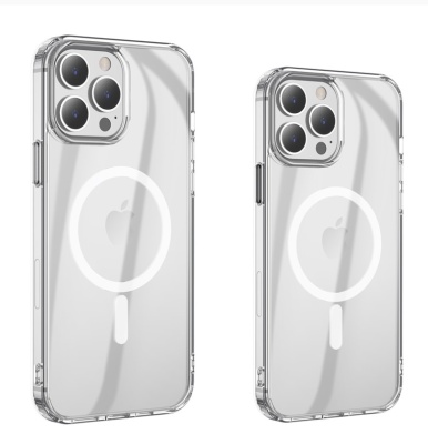 Чехол HOCO TPU Magnetic series для iPhone 14 Pro 6.1", прозрачный
