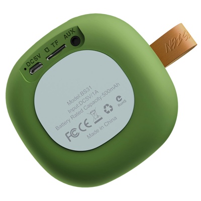 Портативная колонка HOCO BS31 Bright sound, Bluetooth, зеленый