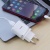 Сетевое зарядное устройство HOCO C12Q Smart 1xUSB с Кабелем USB - Micro, 3A, 18W, белый