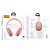 Беспроводные наушники накладные HOCO W65 Plus Happy, Bluetooth, оранжевый